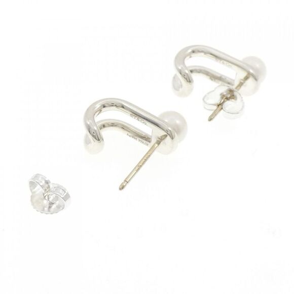 Tiffany & Co Hardware Hinge Earrings 5.1mm (0.20in) - Picture 3 of 4